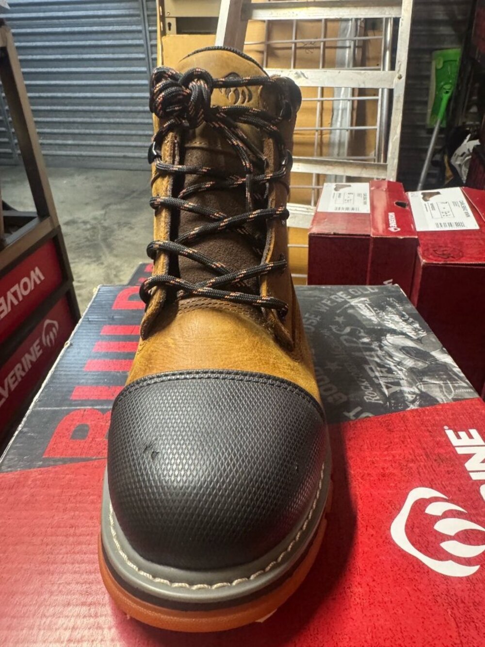 Wolverine Men's Soft Toe Work Boots Size 10 Wide - New in Box